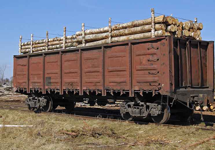 Перевозка ЛЕСА вагонами из Кировской области в Липецкую область (Добровскую р-н) нико